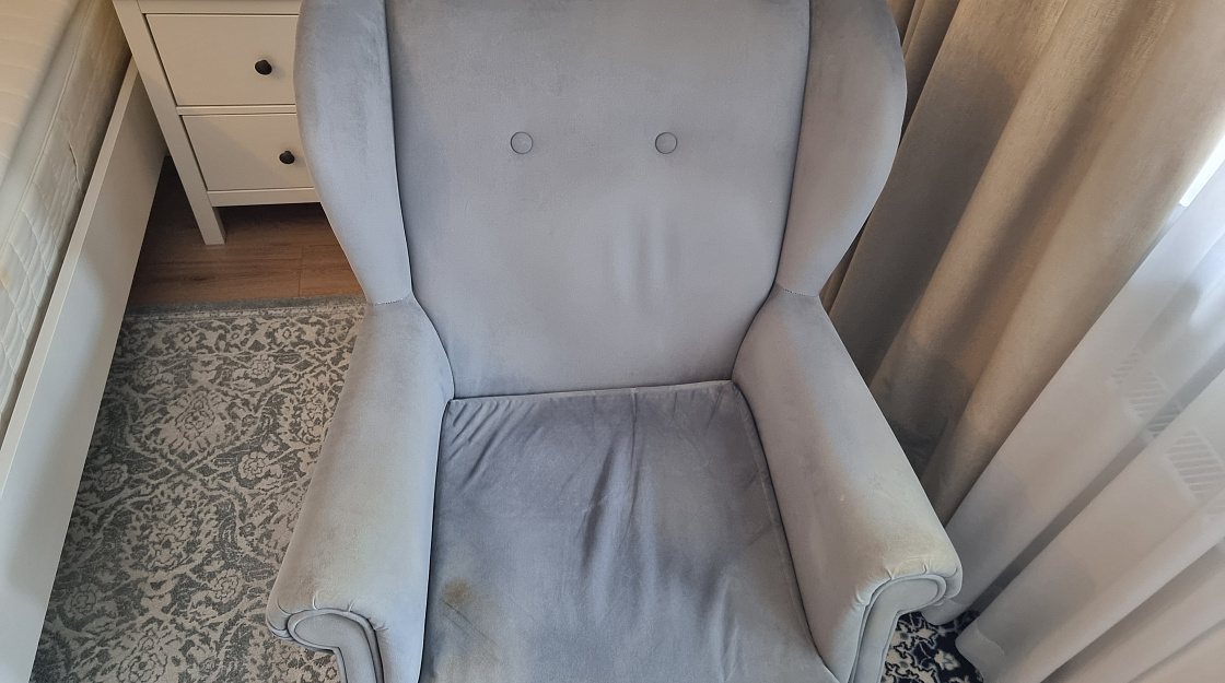 До химчистки