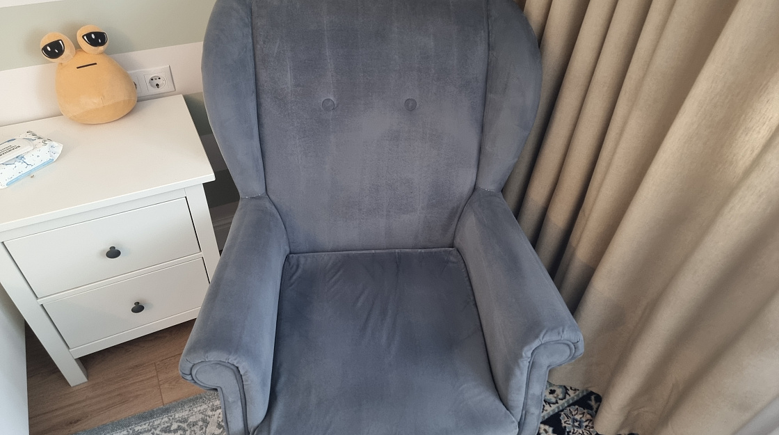 После химчистки