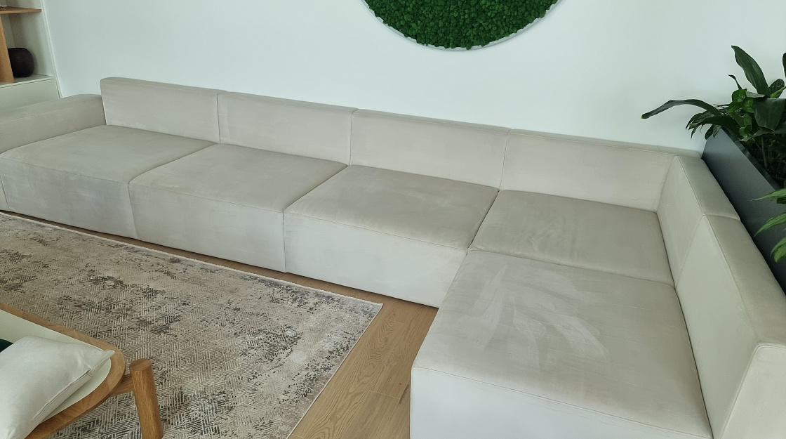 После химчистки