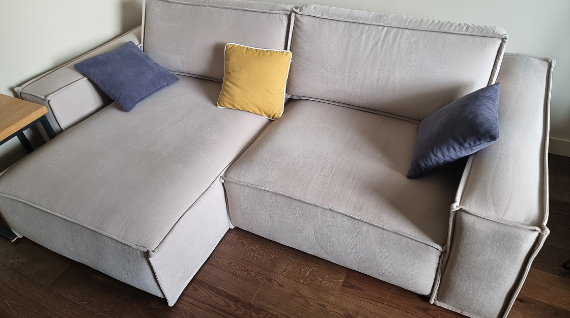 После химчистки