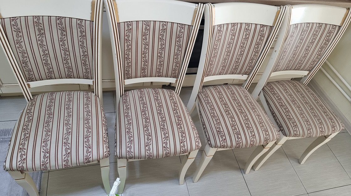 После химчистки