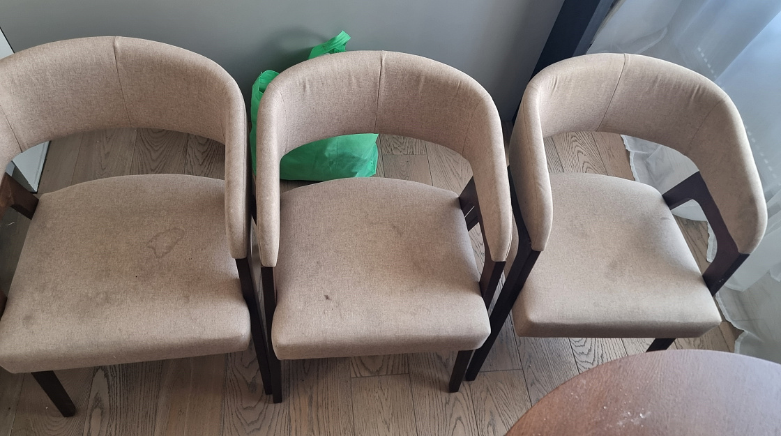 До химчистки