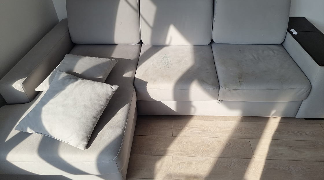 До химчистки