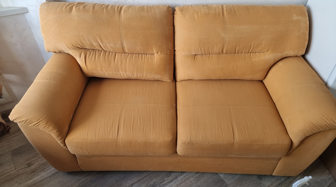 После химчистки