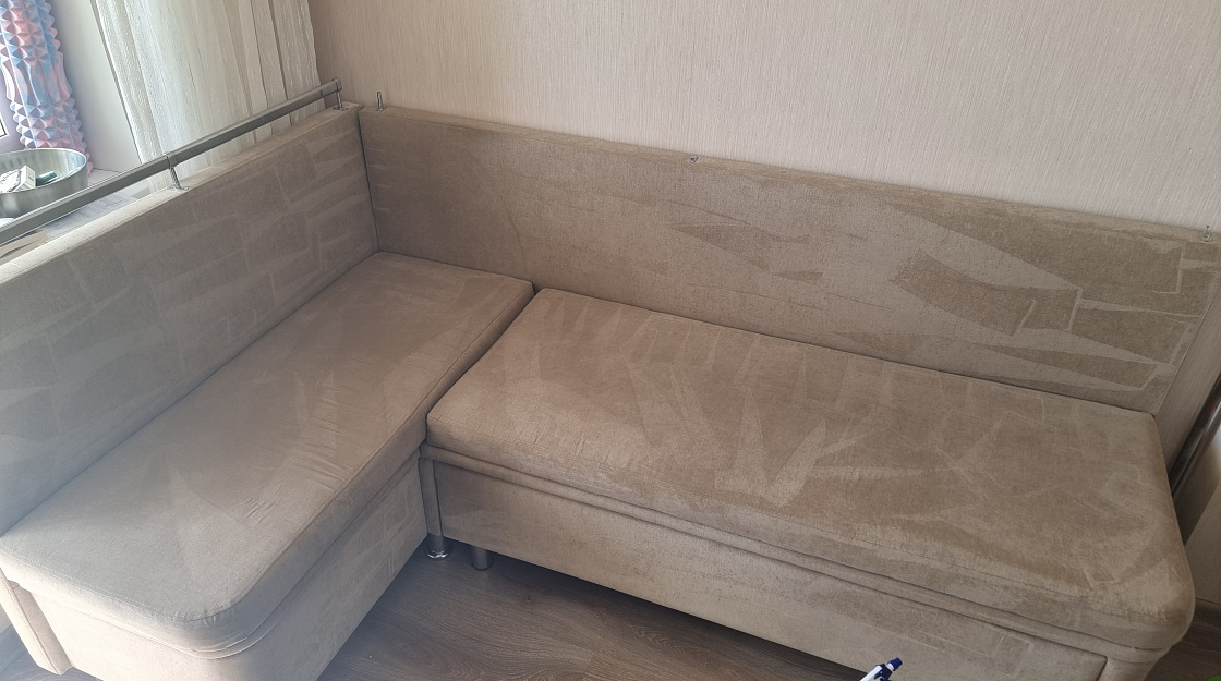 После химчистки