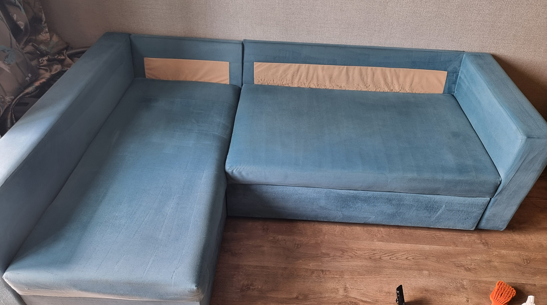 После химчистки