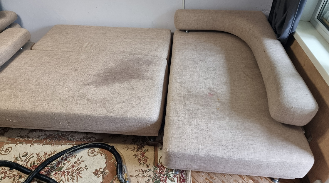 До химчистки