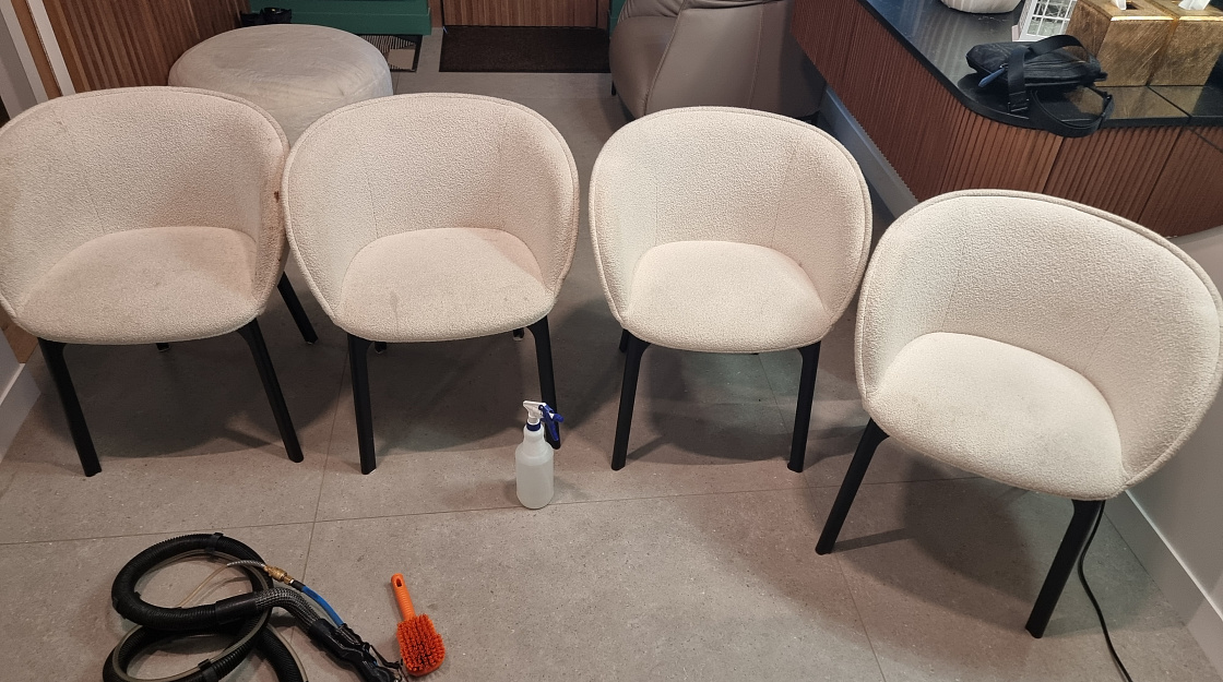 До химчистки