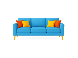 Химчистка 3-х местного дивана в Хамовниках